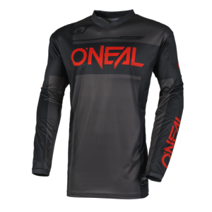 Maillot MX, VTT, BMX (element racewear black, gray, red) O'NEAL