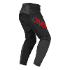 Pantalon MX/VTT/BMX  (Element racewear noir, gris rouge) O'NEAL