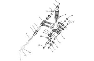 SPY biellette suspension MRZ 250