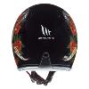 Casque Jet LE MANS 2 SV Skull&Roses noir brillant